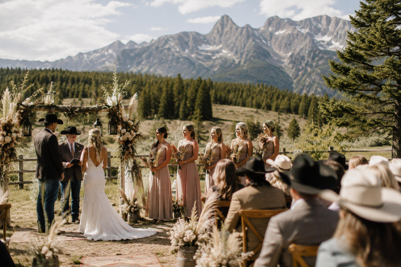 Western Theme Wedding