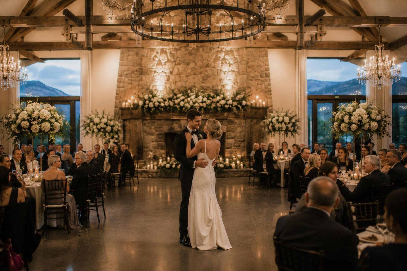 Elegant Wyoming Wedding