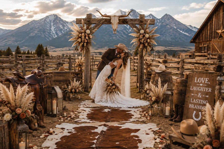 Wyoming Winter Weddings